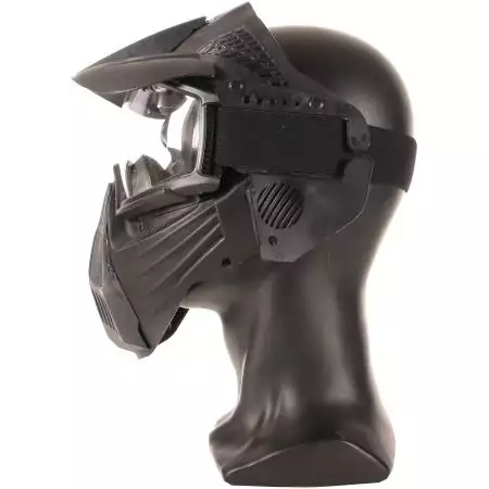 Masque Complet Type Speedsoft Delta Tactics - Noir