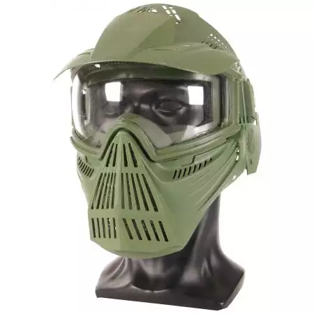 Masque Complet Type Speedsoft Delta Tactics - Olive