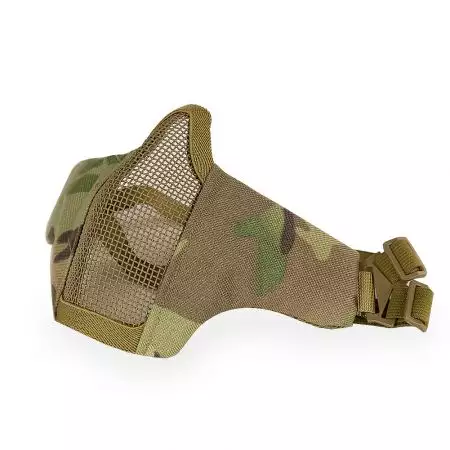 Masque de Protection Grillage EVO Stalker + Support Casque - Multicam