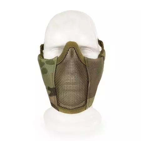 Masque de Protection Grillage EVO Stalker + Support Casque - Multicam