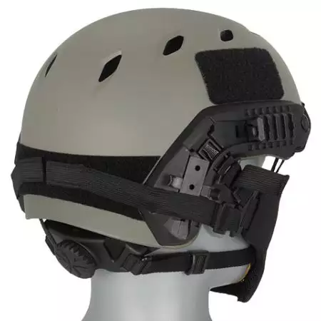 Masque de Protection Grillage Stalker Avec Support Casque - Noir