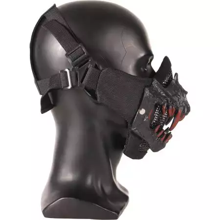 Masque de Protection Grillage Stalker EVO Fangs WoSport - Noir