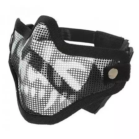 Masque de Protection Grillage Stalker Skull WoSport - Noir