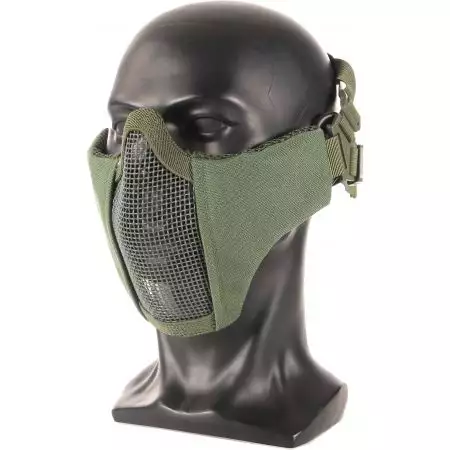 Masque de Protection Grillage Stalker V2 Delta Tactics - Olive