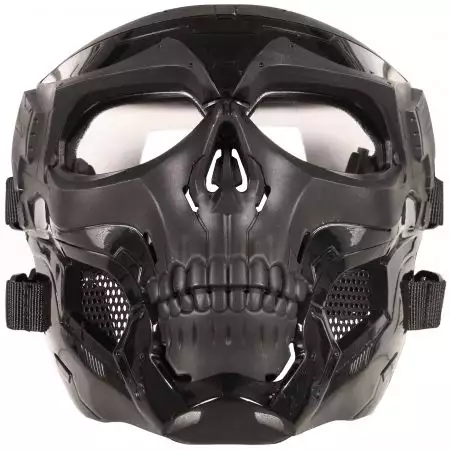 Masque Integral Skull Delta Tactics - Noir
