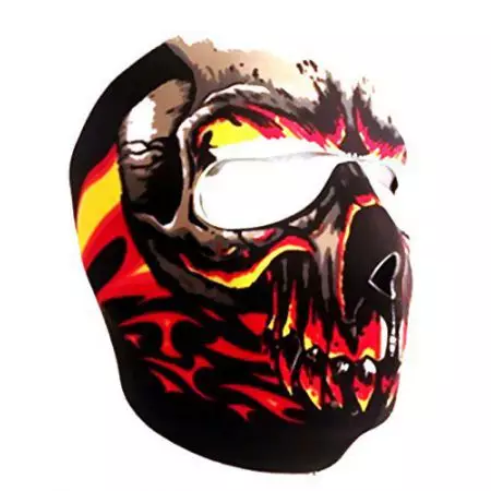 Masque Neoprene Protection Integrale Visage Red Zombie - 67138