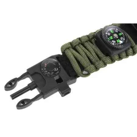 Montre de Survie Digitale & Analogique Multifonction Delta Tactics - Olive