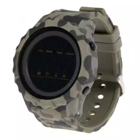 Montre Tactique Digitale Multifonction Delta Tactics - Camo OD