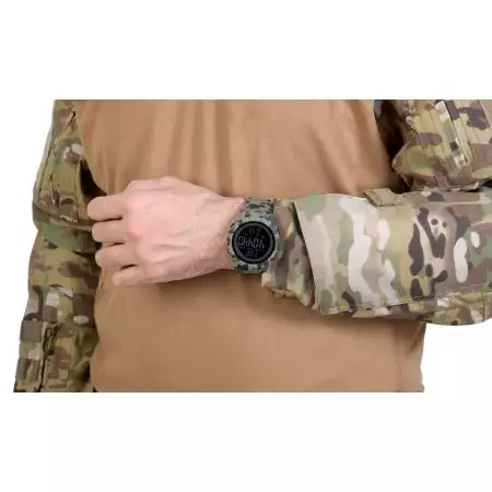 Montre Tactique Digitale Multifonction Delta Tactics - Camo OD