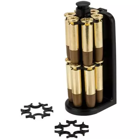 Moon Clip Revolver Dan Wesson 715 + 12 Douilles Cartouches ASG - Noir