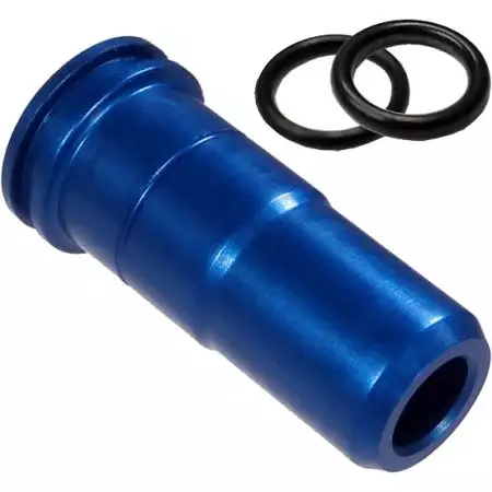 Nozzle Court avec O-Ring - AK AEG - ERGAL CNC - FPS Softair - Bleu