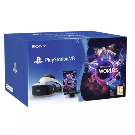 Pack Casque Playstation VR + VR Worlds + Ps Camera - Console Sny PS4