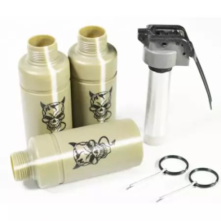 Pack Devil Grenade Co2 Thunder B Hakkotsu APS - Marron