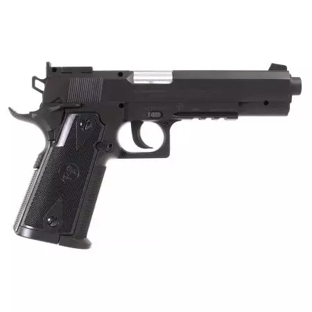 Pack Pistolet Colt 1911 (M1911) Co2 (180306) + 2 Chargeurs + 5 Cartouches Co2 + Mallette de Transport + 4000 Billes 0.25g