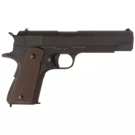 Pack Pistolet Colt 1911 RTP AEP Mosfet + 2 Chargeurs + Mallette de Transport + Sachet 5000 Billes 0.20g