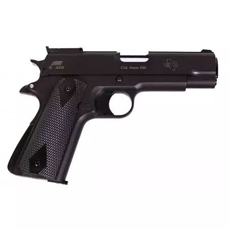 Pack Pistolet STI Lawman 1911 M1911 GNB Gaz (14770) + 2 Chargeurs + Mallette de Transport + Bouteille de Gaz 600ml + 4000 Billes 0.25g
