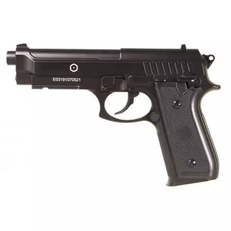 Pack Pistolet Taurus PT92 Co2 M9 Full Metal (210307) + 5 Cartouches Co2 + Malette de Transport + 4000 Billes 0.25g