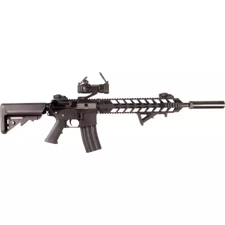 PACK PROMO | Fusil Colt M4 Airline Mod A AEG Cybergun - Noir