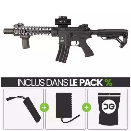 PACK PROMO | Fusil Kenji Long S AEG Saigo Defense - Noir