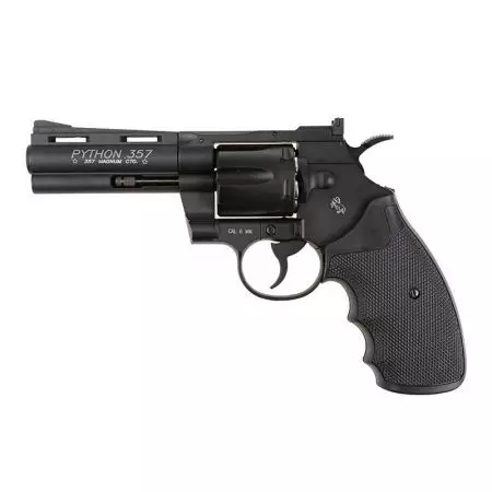 PACK PROMO | Pistolet Revolver Colt Python Magnum 357 4P Co2 NBB Cybergun - Noir