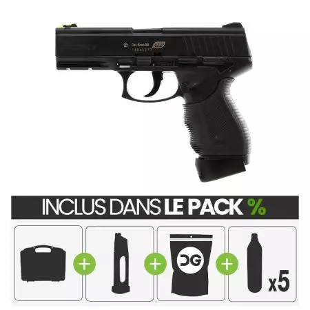 PACK PROMO | Pistolet Sport 106 Lourd C02 NBB ASG - Noir