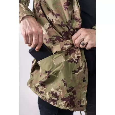 Parka Veste Tactique Evolution Airsoft - Vegetato