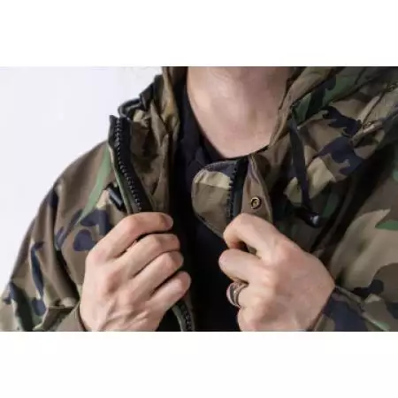 Parka Veste Tactique Evolution Airsoft - Woodland