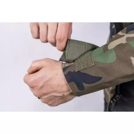 Parka Veste Tactique Evolution Airsoft - Woodland