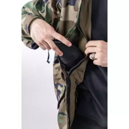 Parka Veste Tactique Evolution Airsoft - Woodland