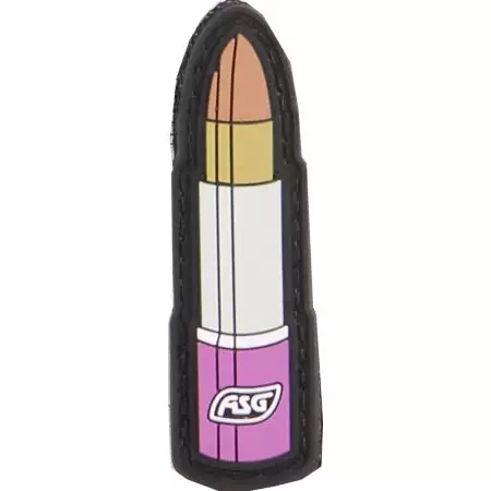 Patch Bullet Lipstick - PVC Velcro - ASG