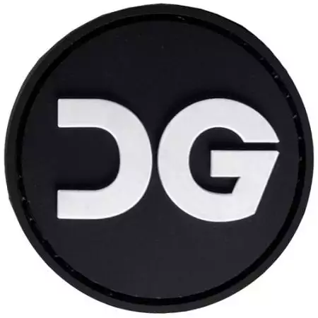 Patch DG - PVC Velcro - DG-Airsoft - Noir