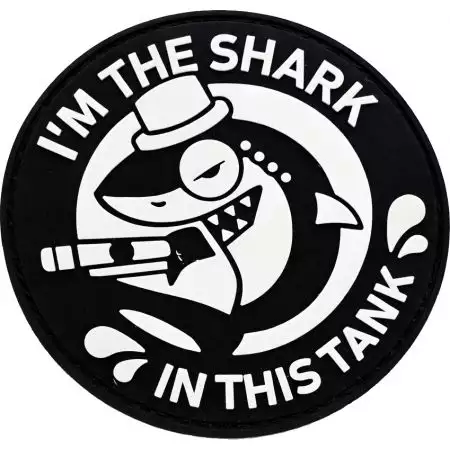 Patch I'm The Shark In This Tank - PVC Velcro - Specna Arms - Noir
