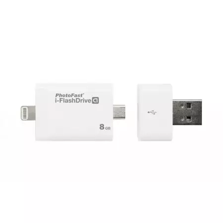 Photo Fast I-Flash Drive 8GB Pour iOS, Android & MAC / PC 