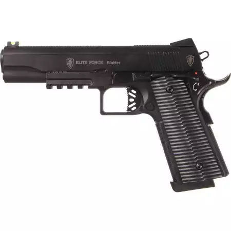 Pistolet 1911 BlaMer Gaz GBB Elite Force - Noir