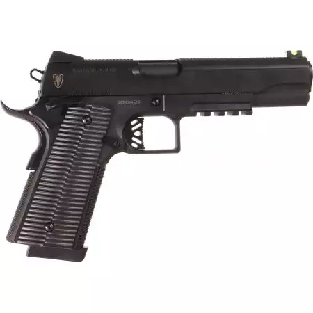 Pistolet 1911 BlaMer Gaz GBB Elite Force - Noir