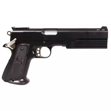 Pistolet 1911 Combat Commander Gaz Nbb HFC - Noir