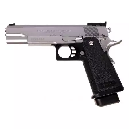 Pistolet 1911 Hi-CAPA 5.1 GBB Gaz Tokyo Marui - Stainless