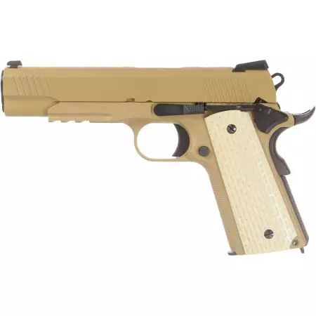Pistolet 1911 Kimber Gaz GBB WE - Tan