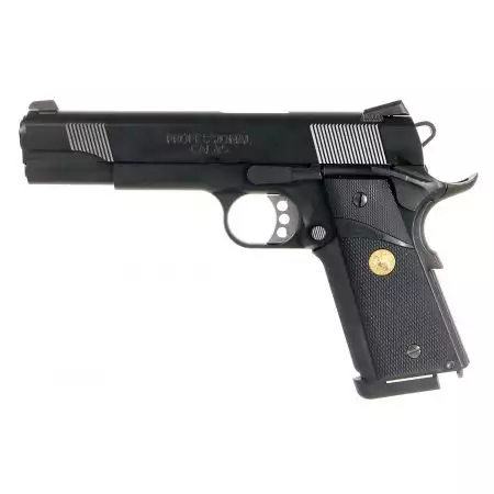 Pistolet 1911 M.E.U Gaz GBB Blowback Tokyo Marui - Noir
