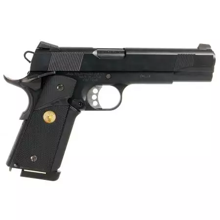Pistolet 1911 M.E.U Gaz GBB Blowback Tokyo Marui - Noir