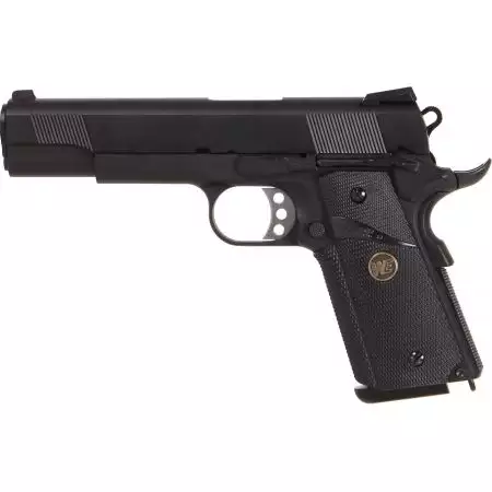 Pistolet 1911 MEU Gaz GBB WE - Noir