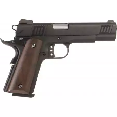 Pistolet 1911 NE3002 Tribe Gaz GBB AW Custom - Noir