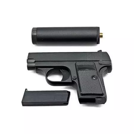 Pistolet &agrave; Billes Galaxy G1A Spring Full Metal - Noir