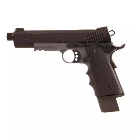 Pistolet Army Armament 1911 R32-2 Dark Storm GBB Full Metal - Gris