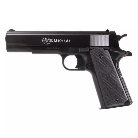 Pistolet Colt 1911 A1 Hpa Spring Cybergun - Noir