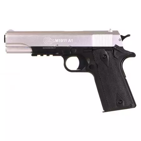 Pistolet Colt 1911 A1 Spring Cybergun - Dual Silver