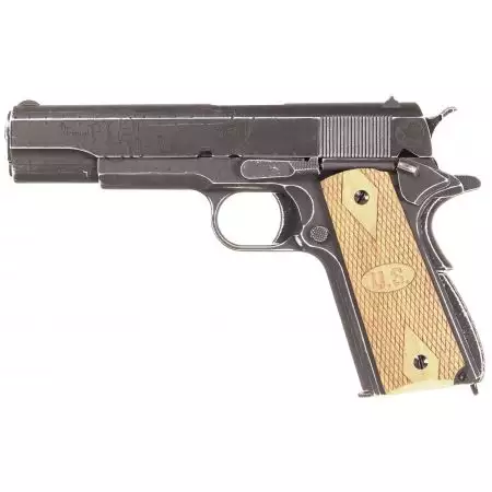 Pistolet Colt 1911 Auto Ordnance Fly Girl Gaz GBB AW Custom - Noir