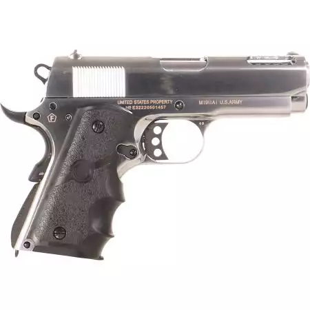 Pistolet Colt 1911 Defender Gaz GBB Cybergun - Silver