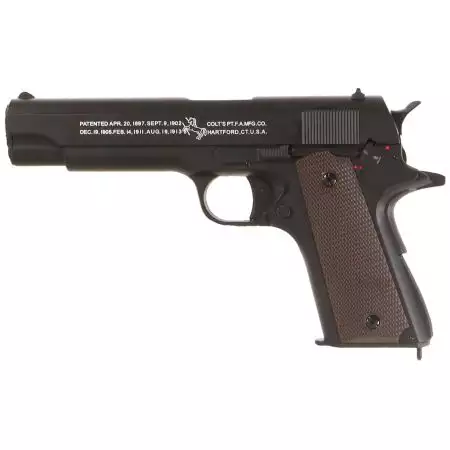 Pistolet Colt 1911 RTP AEP Full M&eacute;tal - Noir