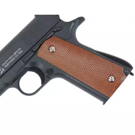 Pistolet Colt 1911 Spring M1911 Full Metal - Noir